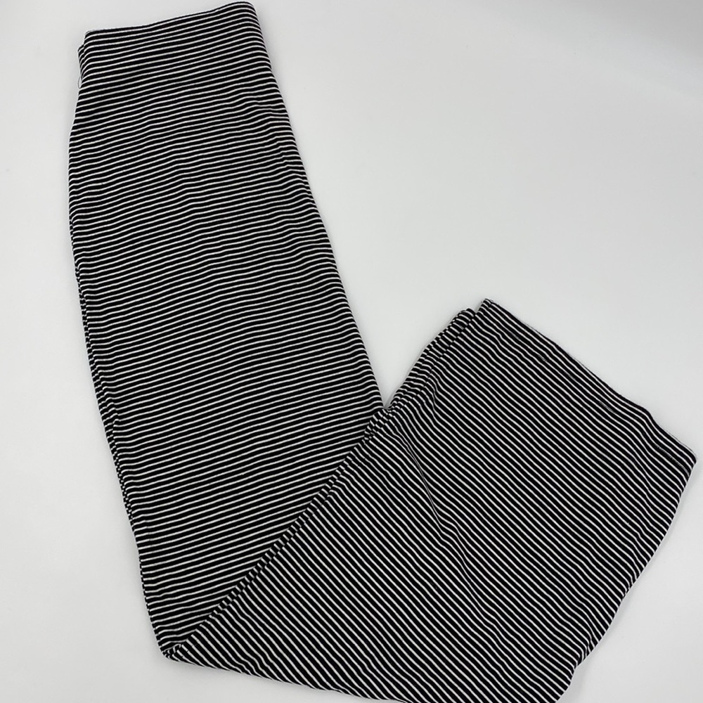 Old Navy 36” Side Slit Striped Maxi Skirt
